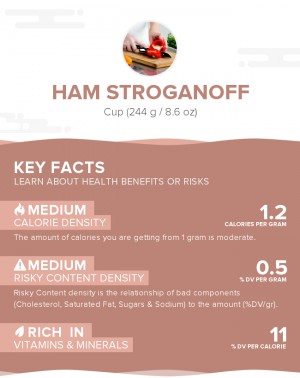 Ham stroganoff