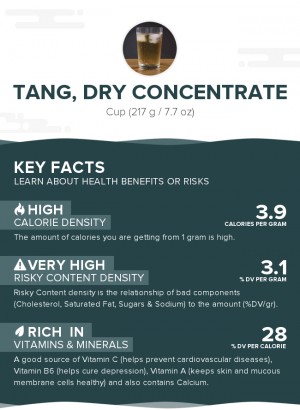 Tang, dry concentrate