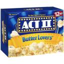 Act II Butter Lovers Popcorn, 2.75 oz, 12ct