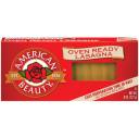 American Beauty: Oven Ready Lasagna, 8 oz