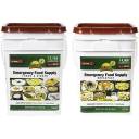 Augason Farms Emergency Food Supply Breakfast and Lunch & Dinner Pail Kit, 26 pc