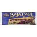 Baja Cafe Beef & Bean Burrito, 5 oz