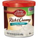 Betty Crocker Rich & Creamy Creamy White Frosting, 16 oz