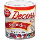 Betty Crocker Sprinkles Decors, 3.2 oz