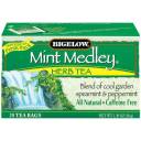 Bigelow Mint Medley All Natural Caffeine Free Herb Tea Bags, 20ct