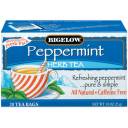 Bigelow Peppermint All Natural Caffeine Free Herb Tea Bags, 20 count