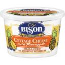 Bison Small Curd Cottage Cheese with Pineapple, 16 oz