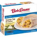 Bob Evans Sausage, Egg & Cheese Burritos, 6 count, 14.4 oz