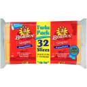 Borden Singles American Cheese Slices Twin Pack, 32 count, 1.3 lbs