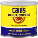 Cain's Delux Ground Coffee, 31 oz