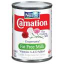 Carnation: Vitamins A & D Added Fat Free Evaporated Milk, 12 Oz