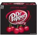 Cherry Dr Pepper Soda, 12 fl oz, 20 pack