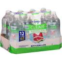 Clear American Watermelon Sparkling Water Beverage, 33.8 fl oz, 12 pack