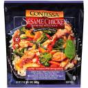 Contessa: Sesame Chicken Stir Fry With Rice Restaurant Quality Green Cuisine, 24 oz