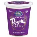 Crystal Farms Whole Milk Ricotta Cheese, 32 oz