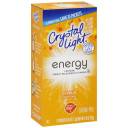 Crystal Light on the Go Citrus Energy Drink Mix Packets, 10 count, 0.09 oz