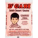 D' Gari Strawberry Gelatin Dessert, 5 oz