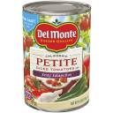 Del Monte: Diced Petite Cut w/Zesty Jalapenos Tomatoes, 14.5 Oz