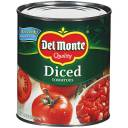 Del Monte: Diced Tomatoes, 28 Oz