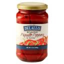 DeLallo Roasted Piquillo Peppers in Water, 12 oz