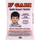 D'Gari Grape Gelatin Dessert, 5 oz