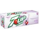 Diet 7 Up Mixed Berry Antioxidant Soda, 12 oz, 12pk