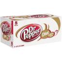 Diet Dr Pepper Caffeine Free Soda, 12 oz, 8pk