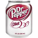 Diet Dr Pepper Soda, 8 oz