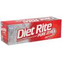 Diet Rite Pure Zero Black Cherry Soda, 12 fl oz, 12 pack