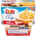 Dole Apple Cinnamon Fruit Crisp, 4 oz, 2ct