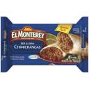 El Monterey Beef & Bean Chimichangas, 8 count