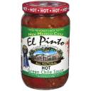 El Pinto Hot Green Chile Sauce, 16 oz