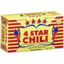 Famous Chili Inc. 4 Star Chili, 15 oz