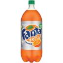 Fanta Zero Orange Soda, 2 l