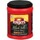 Folgers Black Silk Dark Ground Coffee, 10.3 oz