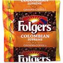 Folgers Colombian Ground Coffee, 42ct