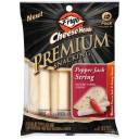 Frigo Cheese Heads Premium Snacking Pepper Jack Natural String Cheese, 0.83 oz, 12 count