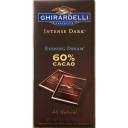 Ghirardelli: Intense Dark Evening Dream 60% Cacao Dark Chocolate Candy, 3.5 Oz