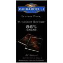 Ghirardelli Intense Dark Midnight Reverie 86% Cacao Bar, 3.17 oz