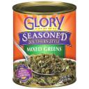 Glory Foods Seasoned Southern Style Mixed Greens With Onions, Garlic & Spices In A Savory Broth, 27 oz