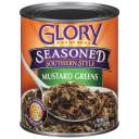 Glory Foods Seasoned Southern Style Mustard Greens With Onions, Garlic & Spices In A Savory Broth, 27 oz