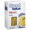 Great Value:  Elbows, 32 Oz