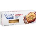 Great Value:  Lasagna, 16 oz