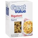 Great Value:  Rigatoni, 16 oz