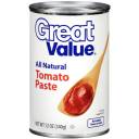 Great Value:  Tomato Paste, 12 Oz