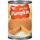 Great Value 100% Pure Pumpkin, 15 oz