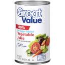 Great Value: 100% Vegetable Juice, 46 Oz