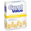 Great Value Asiago Cheese & Roasted Vegetable Snack Crackers, 8 oz