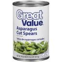 Great Value: Asparagus Cut Spears, 14.5 oz