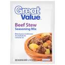 Great Value: Beef Stew Seasoning Mix, 1.50 oz